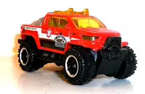 LOOSE 2018 MATCHBOX 1:64 RED SNOW THRASHER PICKUP aus Multipack - Bild 1 von 9