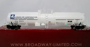 Broadway BLI HO Scale UTLX Liquid Air Cryogenic Tank Car #80074 NOS 6112 - Picture 1 of 8