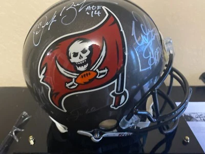 John Lynch • Derrick Brooks • Warren Sapp -John Lynch Signed Authentic Helmet - Image 1 of 4
