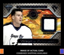 2000 Pacific Private Stock Titanium 139 Wayne Primeau Game-Used Gear Lightning 1