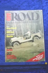 Off Road (X) 6/80 Jeep CJ7 Diesel Aro 6x6 Talbot Matra Rancho Raid 42 - Foto 1 di 2