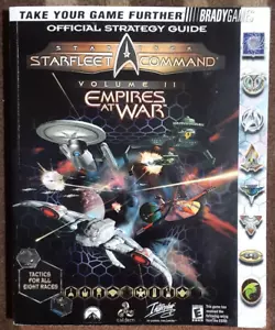 Starfleet Command Volume II Empires At War Bradygames Official Strategy Guide - Foto 1 di 2