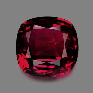 2.02cts CERTIFIED ANTIQUE CUSHION CUT NATURAL RARE THAILAND RED RUBY WATCH VIDEO - Picture 1 of 2