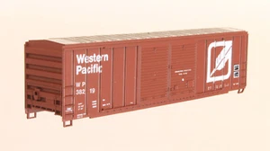 Roundhouse N ~ 50' Box Car Kit ~ Western Pacific #38219 - Picture 1 of 5
