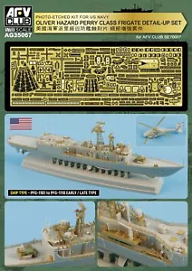 AFV Club AG35067 1/700 PHOTO-ETCHED KIT FOR USN OLIVER HAZARD PERRY CLASS FRIGAT - Bild 1 von 2