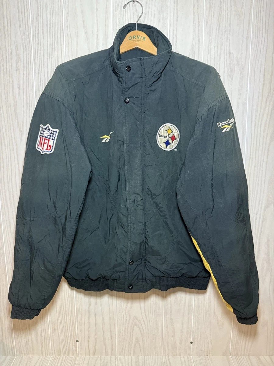 Reebok NFL ジャケット Vintage Pro Line NFL Reebok Raiders Football Quilted Full-Zip