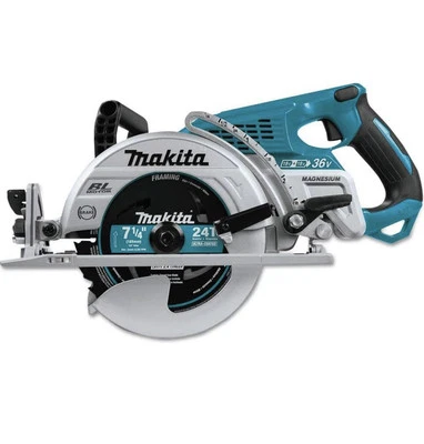 No Blade Or Batt  Reconditioned By Makita XSR01 36V LXT Brushless 7‑1/4 Circ Saw - Image 1 of 4