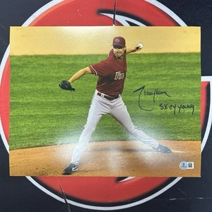 Randy Johnson Autographed Arizona Diamondbacks Inscribed 11x14 Photo Beckett BAS - Picture 1 of 3