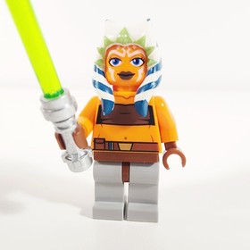 Lego Ahsoka Tano Minifigure Tube Top Star Wars 7751 8037 7675 8098 7680 sw0192