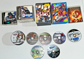 Huge Video Game Lot PlayStation PS1 PS2 PS3 Sega Dreamcast Xbox Nintendo Wii U