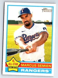 2025 Topps Heritage - Marcus Semien #400 - Picture 1 of 2