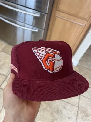 NUEVO Cleveland Guardians 7 1/8 Indians New Era 59fifty Pana Foto 1 de 4