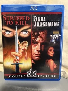 Stripped to Kill / Final Judgement Blu-ray Scream Factory Double Feature - Picture 1 of 3