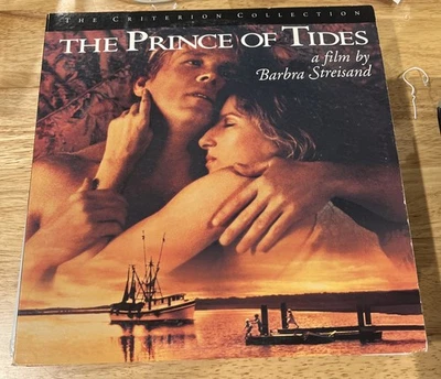 THE PRINCE OF TIDES Criterion Collection Laserdisc LD Barbra Streisand Foto 1 de 3