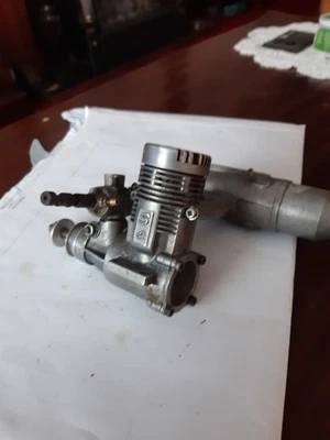 VINTAGE  SC .46  I/C 2 STRK MODEL ENGINE IN  GOOD CONDITION  - Image 1 of 4