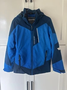 Obermeyer Snow Ski Winter Jacket - Teen Boys - L / (14-16) Blue Waterproof - Picture 1 of 7