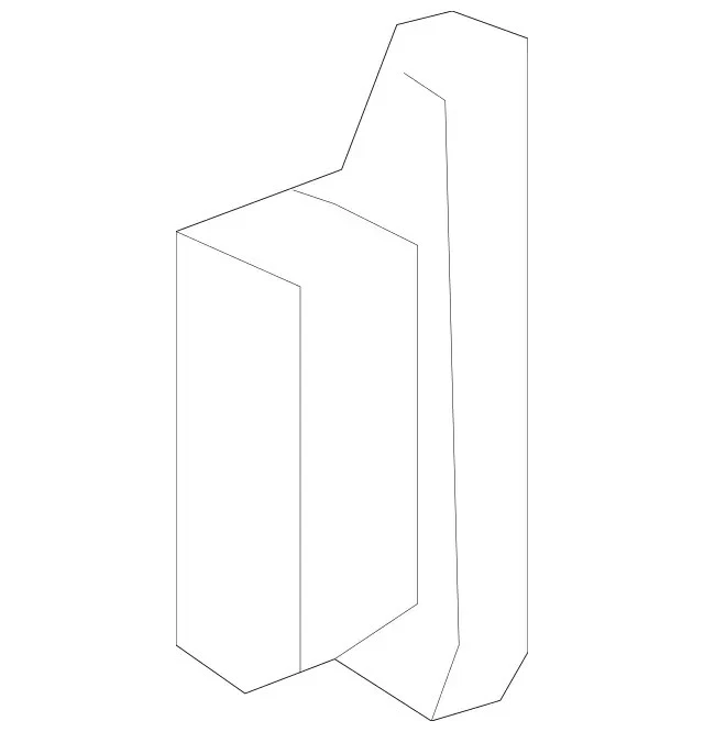 Ventilación de aire original Mercedes-Benz 166-830-09-54-9051 Foto 1 de 1