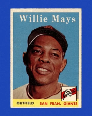 1958 Topps Set-Break #5 Willie Mays como nuevo *GMCARDS* Foto 1 de 2