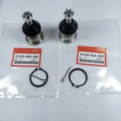 OEM 2PCS Front Lower Ball Joint  For Honda 92-00 Civic 97-01 CR-V 51220-S04-003 - Imagem 1 de 2