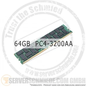 Samsung 64GB 2Rx4 PC4-3200AA registered ECC RAM VN M393A8G40AB2-CWE 2123 - Afbeelding 1 van 1