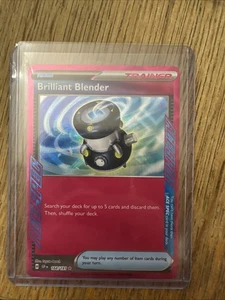Brilliant Blender 164/191 Pokemon TCG Scarlet & Violet Surging Sparks Ace Spec - Picture 1 of 2