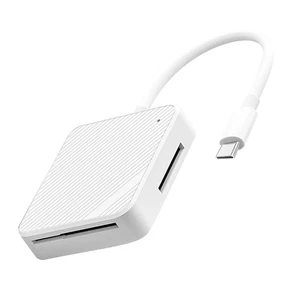 M2/SD/XD/SM Card Reader for iPhone iPad Game Camera SD Card Viewer W/ 4-Slot - Picture 1 of 12