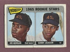 1965 TOPPS JOE MORGAN ROOKIE HOF #15 - HOUSTON ASTROS - LOWER GRADE (2736) - Picture 1 of 2
