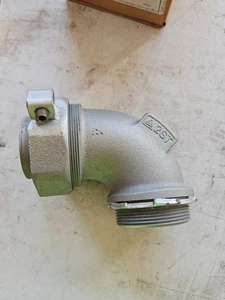 NEW APPLETON ST-90200 LIQUID-TIGHT SEAL-TITE FITTING 90 DEGREE ELBOW 2" in - Picture 1 of 4
