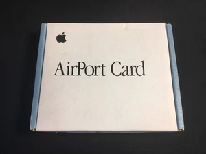 1999 Apple Computer AirPort Card Box - Insert & Sealed Paperwork - *No Card* - Picture 1 of 7