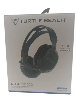 Turtle Beach Stealth 500 Wireless Gaming Headset Schwarz für PlayStation 5 4  - Bild 1 von 4