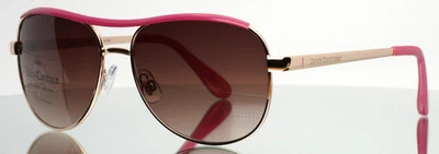 JUICY COUTURE 3511191510 Gold Pink Womens Aviator Gradient Sunglasses 55-16-135 - Image 1 of 4