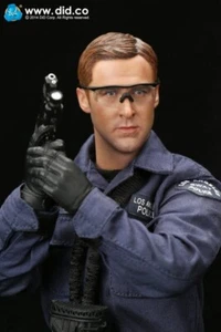 DID 1/6 L.A.P.D. SWAT assul "driver" Ryan Gosling With Rare Headset MibMA1001 - Picture 1 of 13