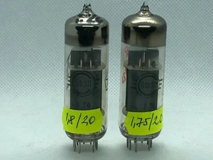 2x 6F3P (6BM8 ECL82) USSR Power Beam Triode-Pentode (MATCHED PAIR #2, GOLD GRID) - Picture 1 of 2