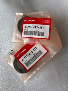NOS Honda CMX250 CR80 SL350 TLR200 Front Fork Oil Seal 91255-413-881 - Picture 1 of 3