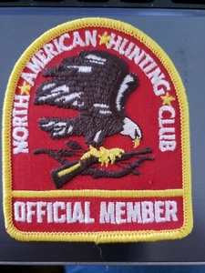 North American Hunting Club Official Member Patch 3-1/8" x 3-1/2" - Picture 1 of 2