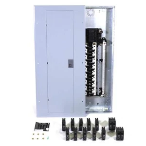 Ge Breaker Box 33.32"Hx14.38"W 200 Amp 32-Space 40-Circuit Indoor Main Breaker - Picture 1 of 6