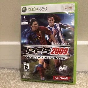 Microsoft Xbox 360 PES 2009 Pro Evolution Videojuego de Fútbol Konami Completo - Imagen 1 de 11