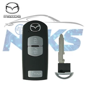 2010 - 2013 NEU Mazda Smart Näherungsschlüssel FCC ID: WAZX1T763SKE11A03 - Bild 1 von 5