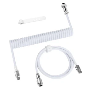 ATTACK SHARK C01PRO Coiled Keyboard Metall Cable, kundenspezifisches USB-C-Kabel - Bild 1 von 25