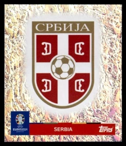 Topps Euro 2024 Sticker - Emblem Serbia No. SRB1 - Picture 1 of 2