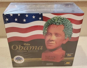 PRESIDENT BARACK OBAMA~Special Edition Chia Pet~Pulled From The Shelves~Sealed!  - Picture 1 of 4