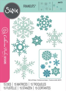 Sizzix Framelits Die Set (15PK) - White Christmas #2 by Catherine Pooler 666725 - Picture 1 of 4