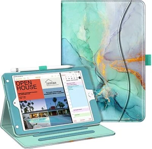 Case for iPad Mini 5 2019 / iPad Mini 4 7.9'' Smart Folio Stand Cover w/Pocket - Picture 1 of 15