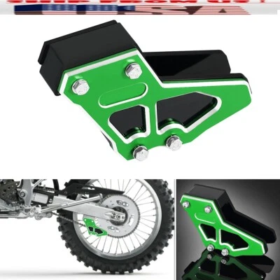 Cubierta de guía de protector de cadena 3D CNC VERDE EE. UU. para KAWASAKI KLX230 KLX230SM 2020-2025 Foto 1 de 4