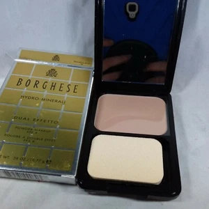 Borghese Hydro Minerali Dual Effetto Powder Makeup SPF8 Principessa Biege 04 - Picture 1 of 4