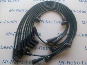 7MM BRITISH RACING GREEN PERFORMANCE IGNITION LEADS TRIUMPH STAG 3.0 V8 QUALITY