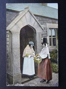 Cymru A WELSH EGG SELLER WOMAN IN NATIONAL COSTUME c1906 Postcard - Picture 1 of 2