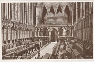 Vintage Oxford. Exeter College Chapel,Looking West. 5884. British Manufacture. - Picture 1 of 2
