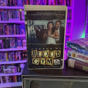 Terror of Blood Gym VHS RARE HORROR Creeper Productions - Picture 1 of 13