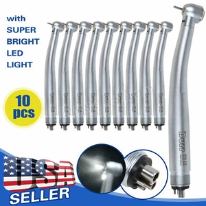 EE. UU. E-generador Dental LED Fibra Óptica Alta Velocidad 3 Pulverizador de Agua Pieza de Mano 4 Agujeros - Imagen 1 de 21